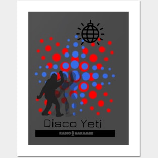 Disco Yeti Posters and Art